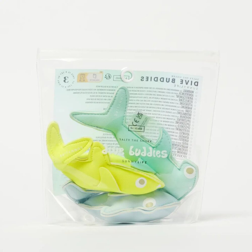 NWT SunnyLife Shark Dive Toys- Set of 3